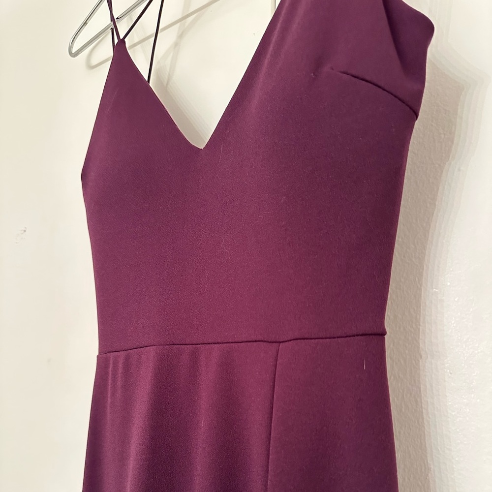 Plum Long Dress | XS